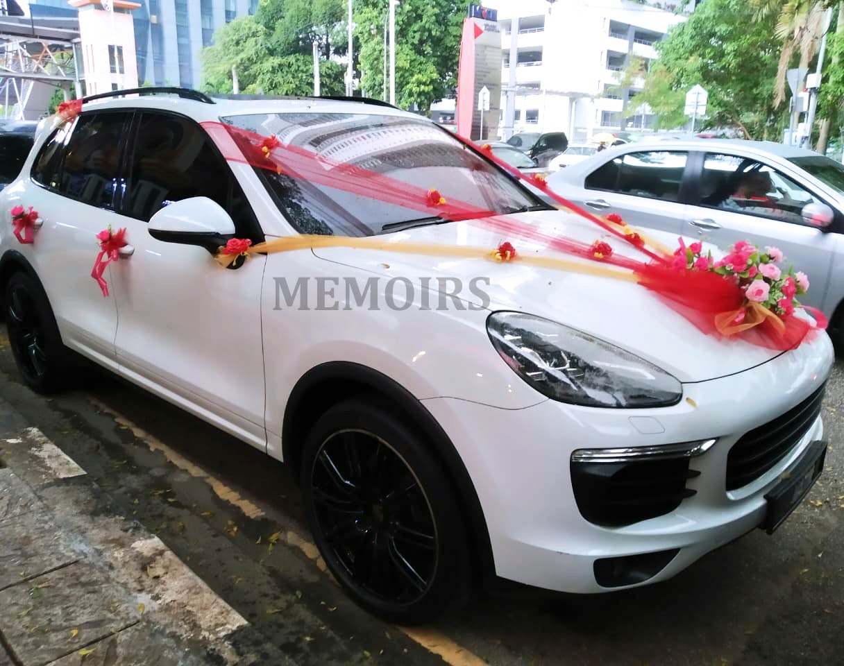 Wedding Car Ribbon Decoration Kuala Lumpur