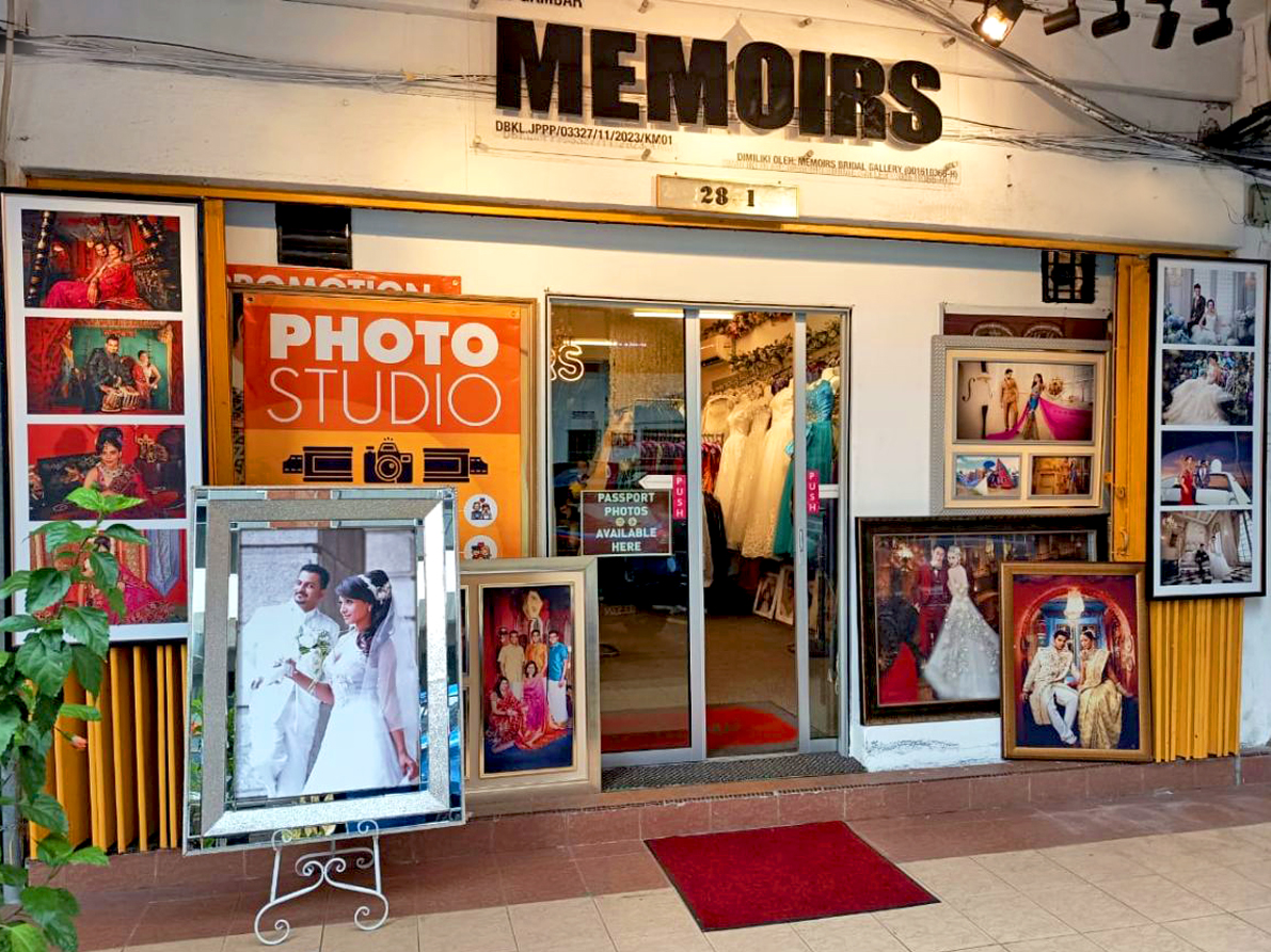 Memoirs Bridal Gallery Shop 28-1 Jalan Vivekananda Brickfields Kuala Lumpur